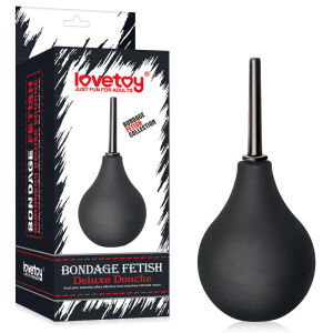 Čierna gumená hruška na klystír irigátor análny 160 ml - 70230983