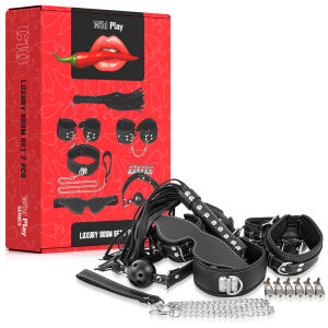 Luxusná súprava BDSM EROSPACE WILD PLAY C10 7 produktov - 76139335