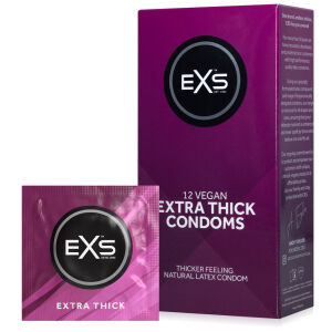 Odolné kondómy EXS EXTRA THICK 12 ks - 72288856