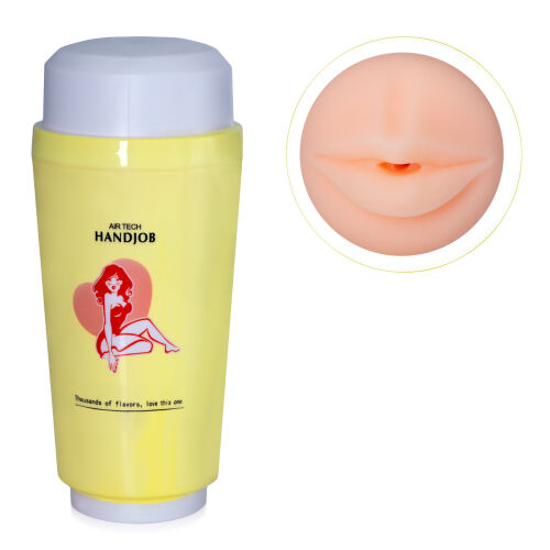 Realistický masturbátor ústa umelá pošva v tube - 73592076