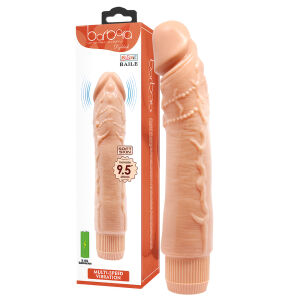 Telový realistický vibrátor s plynulou vibráciou 24 cm - 72964560