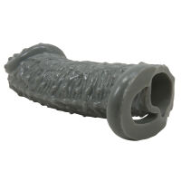 Stimulačný návlek na penis s výčnelkami a páskou na semenníky - 79707962 - 4