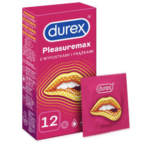Prezervatívy DUREX Pleasuremax s výstupkami a prúžkami 12 ks - 78306473