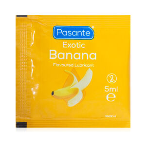 Pasante Exotic Banana lubrikant banánový gél 5 ml - 79871684