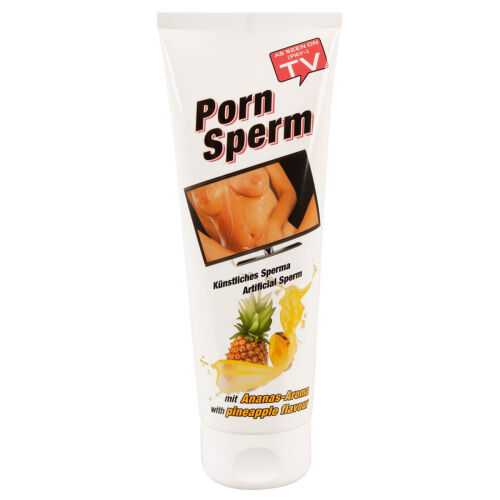 Umelá sperma s ananásovou arómou Porn Sperm Pineapple 250 ml - 77780581