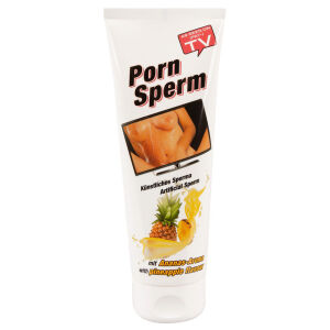 Umelá sperma s ananásovou arómou Porn Sperm Pineapple 250 ml - 77780581