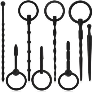 Silikónový dilatátor 8 kusov - súprava na dráždenie močovej trubice - 75750455