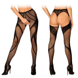 Obsessive sieťované pančuchy s odhalenými zadkami - 76873083