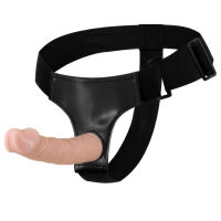 Strap-on pás s realistickým penisom na pegging 20 cm - 75528100 - 5