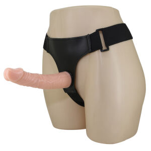 Strap-on pás s realistickým penisom na pegging 20 cm - 75528100
