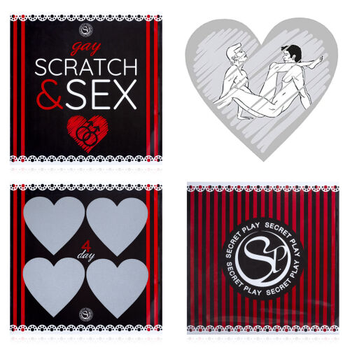 Scratch & Sex Gay erotická stieracia hra s pozíciami LGBT - 78711041