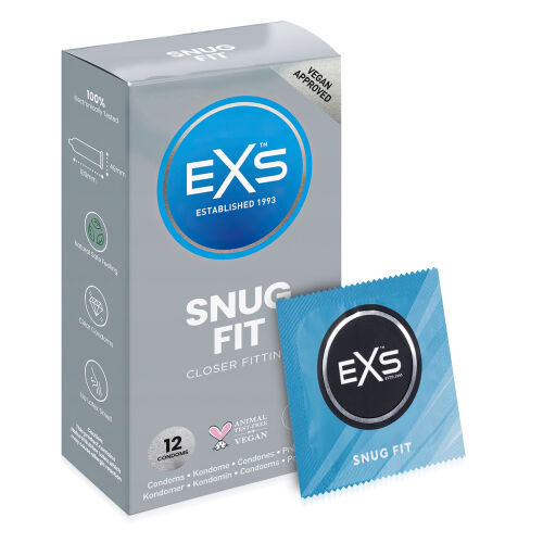 Kondóm EXS SNUG CLOSER FIT 12 ks užší lepšie prispôsobenie - 70678269