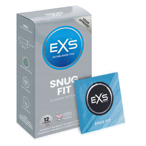Kondóm EXS SNUG CLOSER FIT 12 ks užší lepšie prispôsobenie - 70678269