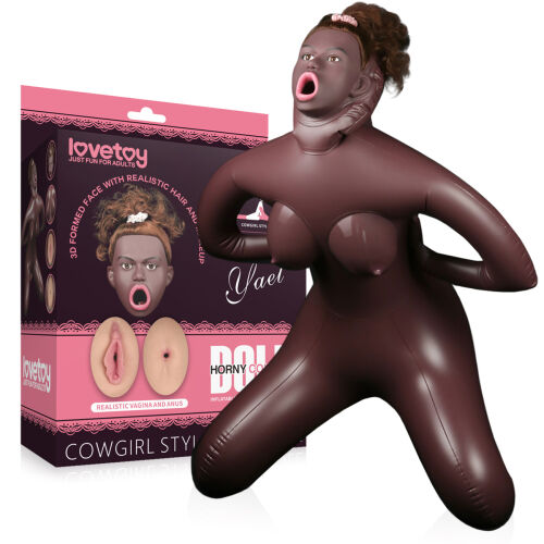 Sex bábika realistická 98 cm 3 otvory hnedá – 77973647