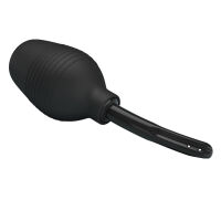 Čierny intímny irigátor s hruškou na análnu sprchu 310 ml - 74021258 - 5