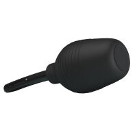 Čierny intímny irigátor s hruškou na análnu sprchu 310 ml - 74021258 - 3