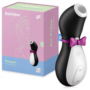 SATISFYER PENGUIN - MASAŽÉR TUČŇÁK K BEZDPTYKOVÉ STYMULACI KLITORISU  - 73808316