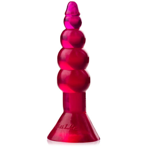 PRUŽNÝ KULIČKOVÝ ANÁLNÍ KOLÍK NA PŘÍSAVCE  - LBB 017005