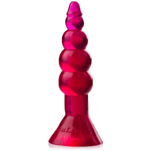 PRUŽNÝ KULIČKOVÝ ANÁLNÍ KOLÍK NA PŘÍSAVCE  - LBB 017005