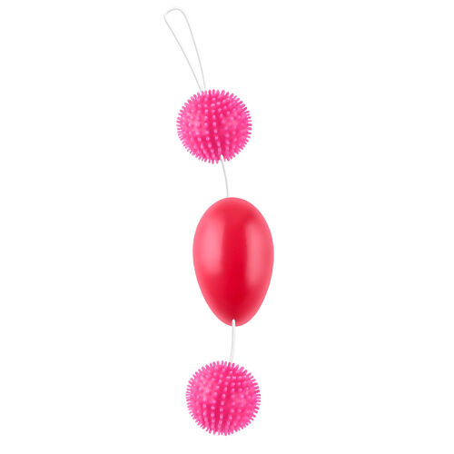 Stimulačný reťazec trojité guličky gejše so závažím - 72011727