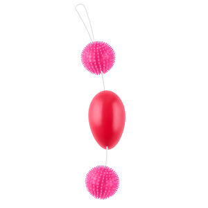 Stimulačný reťazec trojité guličky gejše so závažím - 72011727