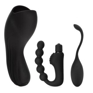 Súprava pre páry - masturbátor, masér prostaty, vajíčko APP - 72861311