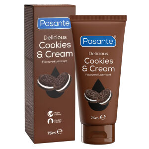 Pasante Delicious ochutený lubrikačný gél čokoládové sušienky 75 ml - 77586070