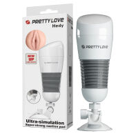 Pánsky masturbátor v tube umelá vagína s vibráciami - 74738850 - 9