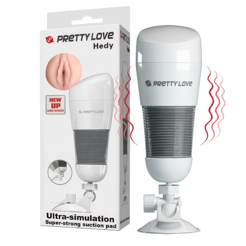 Pánsky masturbátor v tube umelá vagína s vibráciami - 74738850