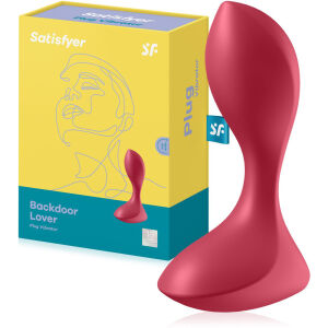 Satisfyer backdoor lover - vibračný análny kolík s 12 funkciami - 73037326