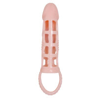 Vibrujúci sieťovaný návlek na penis – nezabudnuteľné zážitky – 75182215 - 3