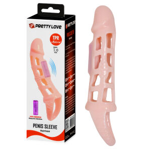 Vibrujúci sieťovaný návlek na penis – nezabudnuteľné zážitky – 75182215