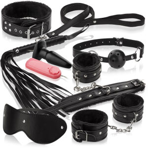 SLADKÝ KOUZELNÝ KOMPLET EROTICKÝCH POMŮCEK NA BDSM BONDAGE - 77793262