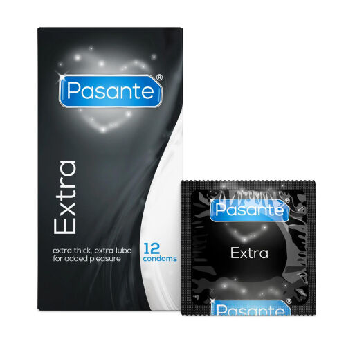 Pasante Extra silné kondómy s extra lubrikantom 12 ks - 74836612