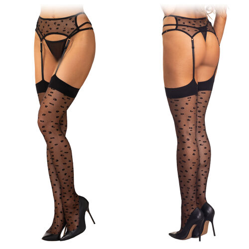 Obsessive Isinne pančuchy so vstavaným pásom S/M/L - 71700838