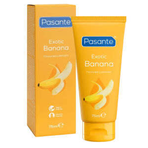 Banánový lubrikačný gél Pasante Banana 75 ml - 72323181